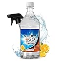 Steam & Go Multi-Purpose Cleaner Spray with Oxy Power for Multi-Surfaces - Removes Stains, Eliminates Odors, & Degreases - Orange Scent, 32 oz