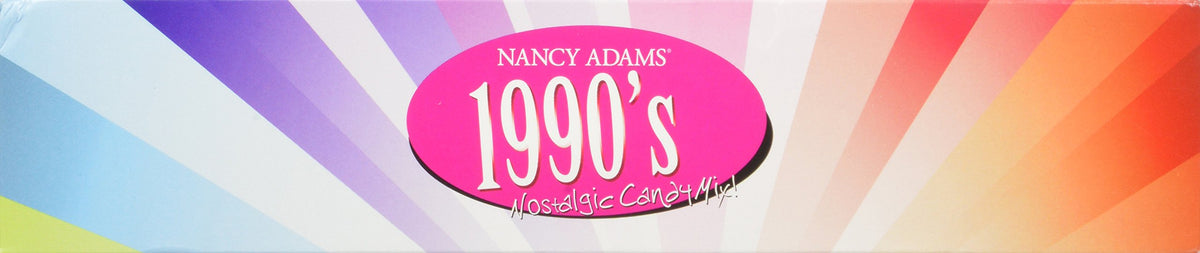 1990s Nancy Adams Nostalgic Candy Mix Gift Box 9.75 Oz. Gift Basket Classic 90's Candy