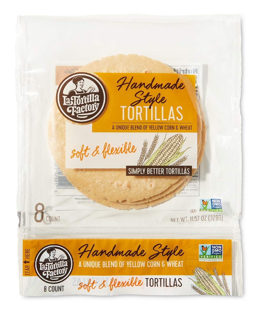 La TortilLa Factory Yellow Corn Tortillas, 1 EA
