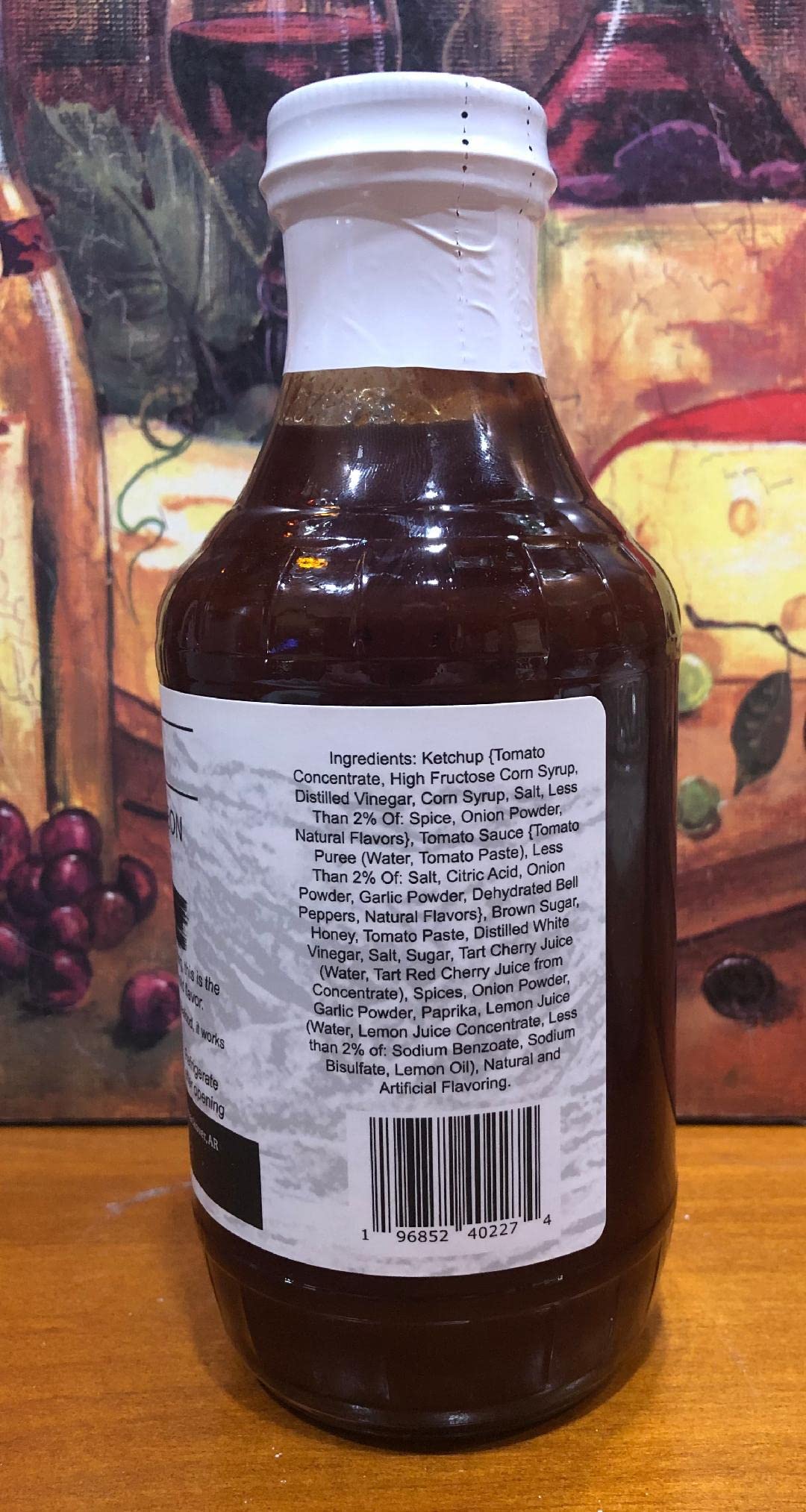 Cherry Bourbon BBQ Sauce 18oz