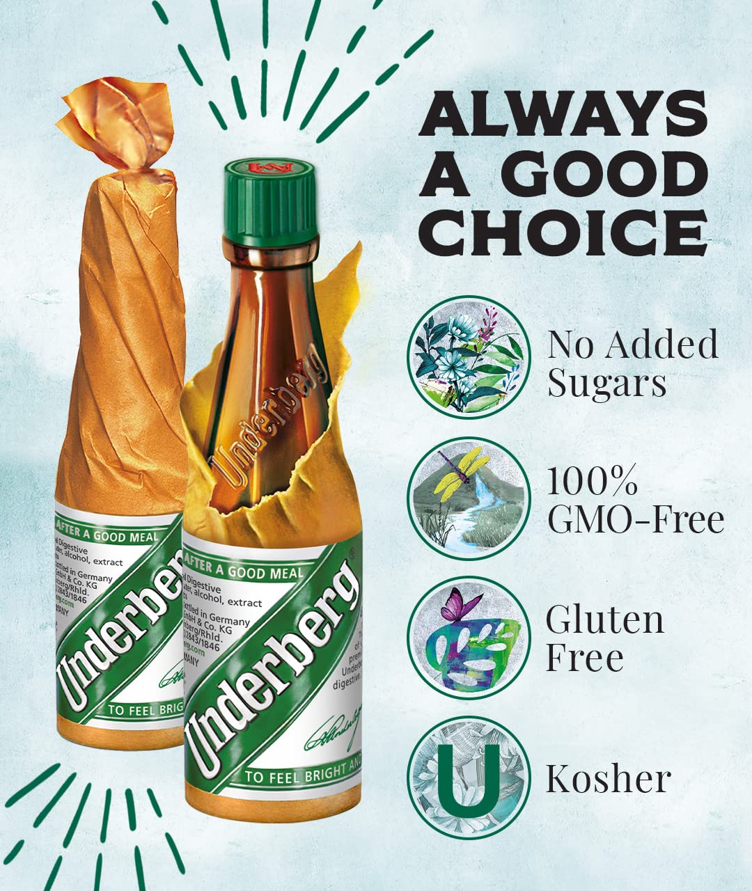 Underberg Bitter Herb 3pk
