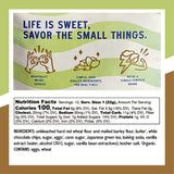 Bell's Reines Matcha White Chip Cookies, Soft Gourmet Small Batch, Healthy Snacks, Bakery Fresh 12-Cookie Bag