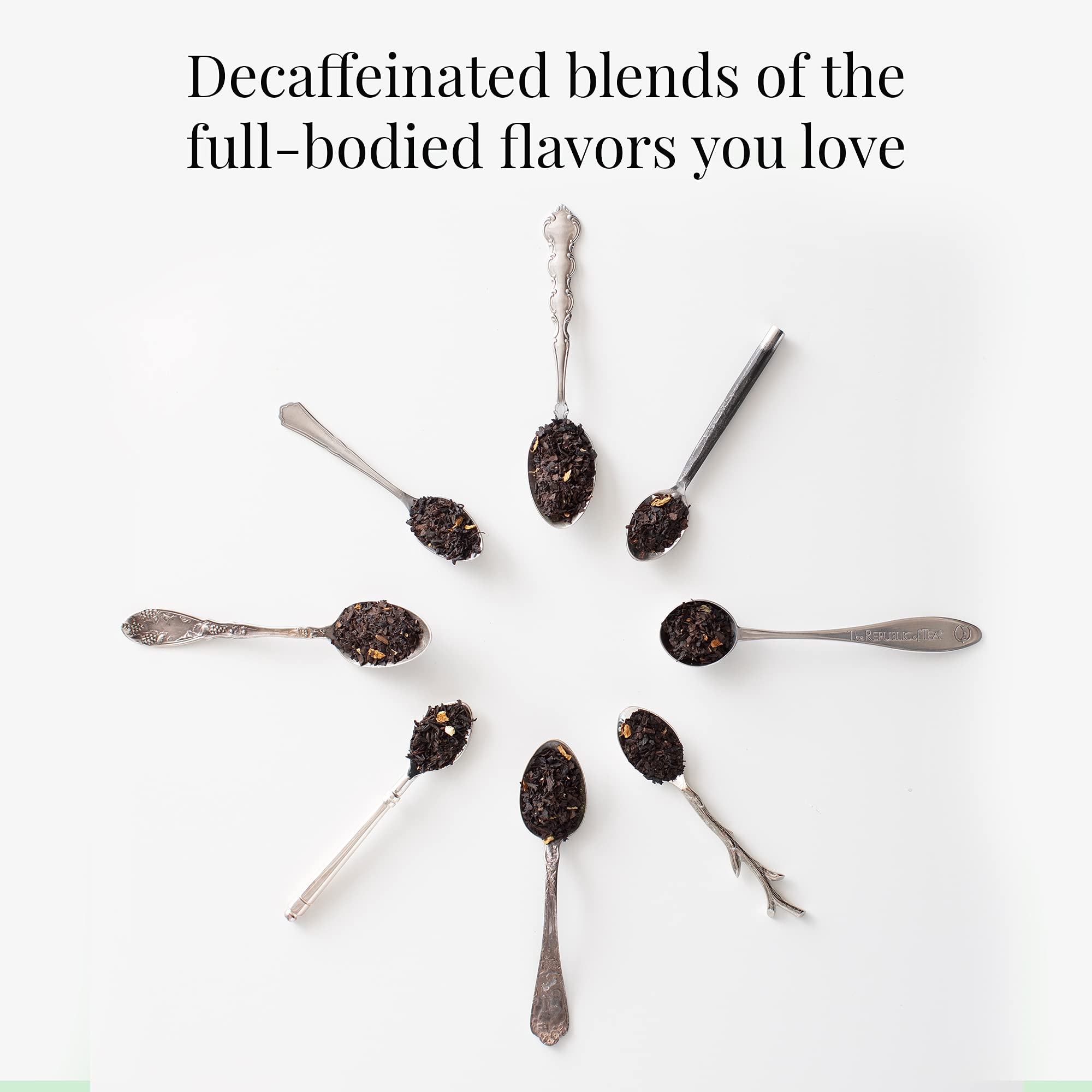 The Republic of Tea Decaf Mango Ceylon Black Full-Leaf Loose Tea 1 lb Bulk Bag | Steeps 200 Cups
