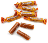 Caramel Candy Classic Vanilla 1 lb - Bulk Candy in Resealable Bag, Individually Wrapped for Freshness, Soft & Chewy, Gluten Free