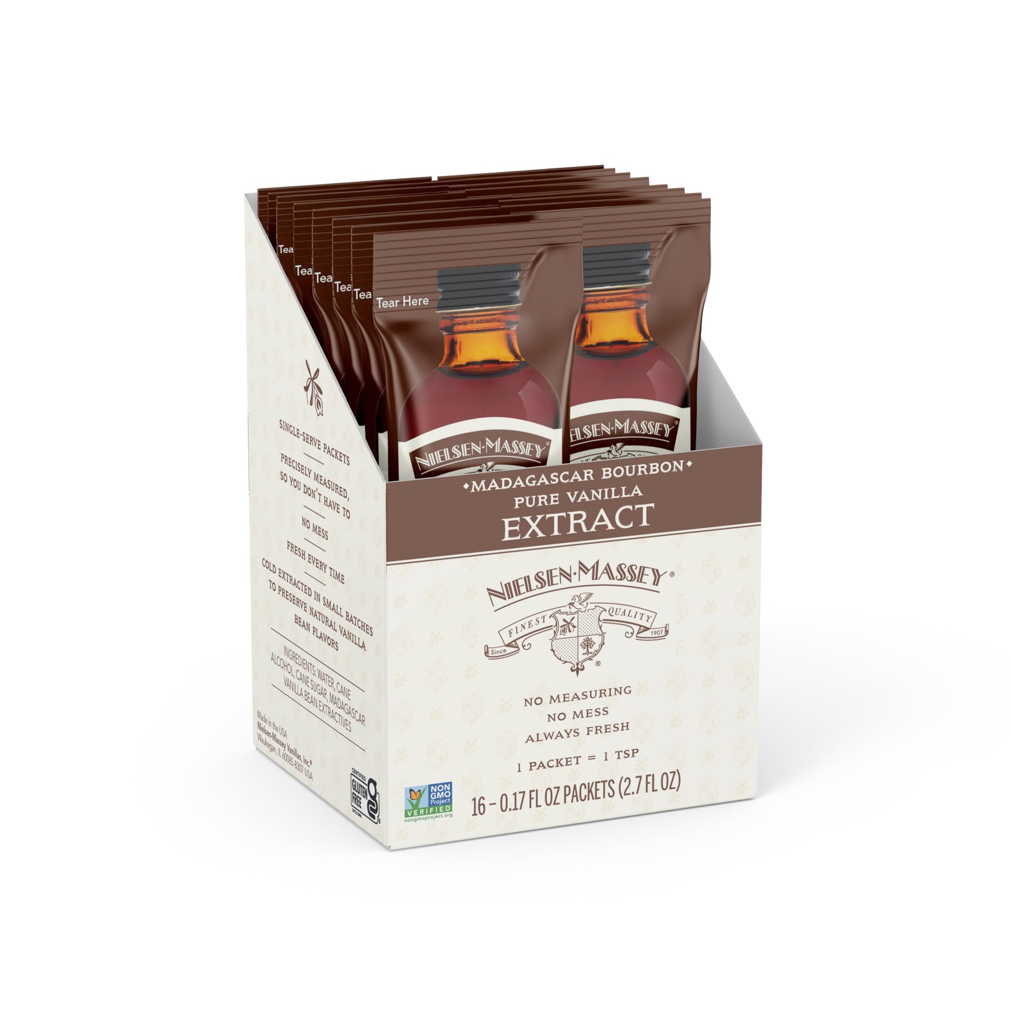Nielsen-Massey Single Serve Madagascar Bourbon Pure Vanilla Extract
