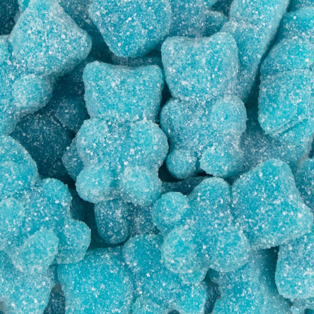 Light Blue Premium Bulk Candy Buffet - 12.8lb Assorted Mix Of Chocolates, Hard Candies, Gummy And Chewy Treats & More For Party Table Displays