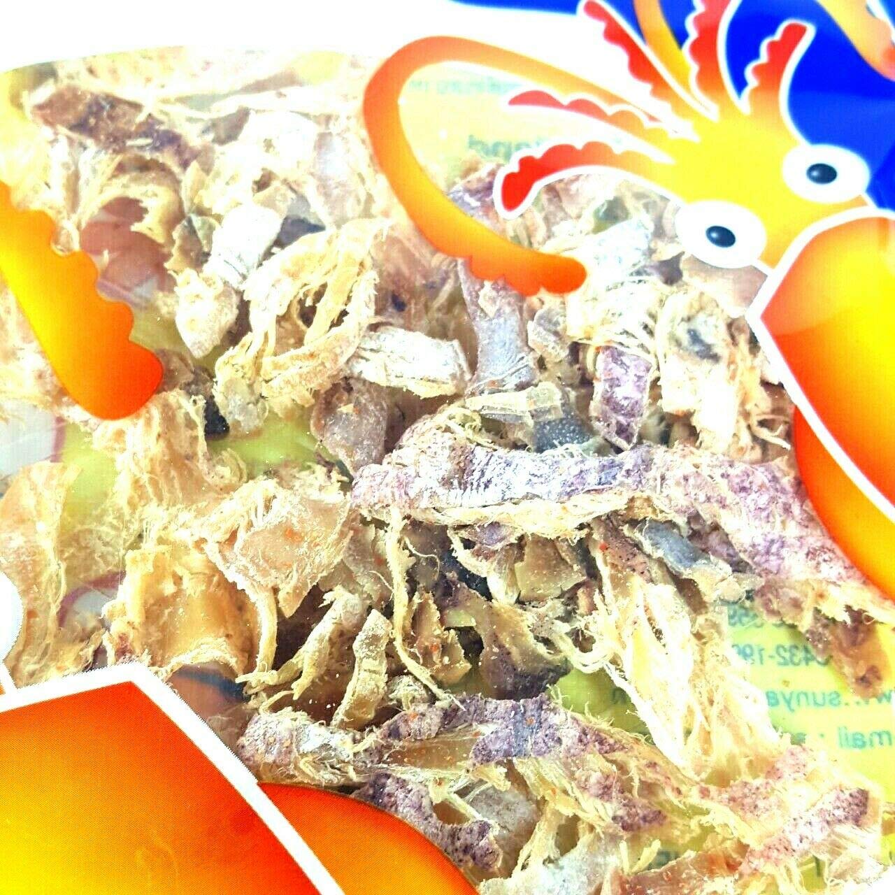 Snack Shredded Seasoned Cuttlefish Squid (Pack of 3)