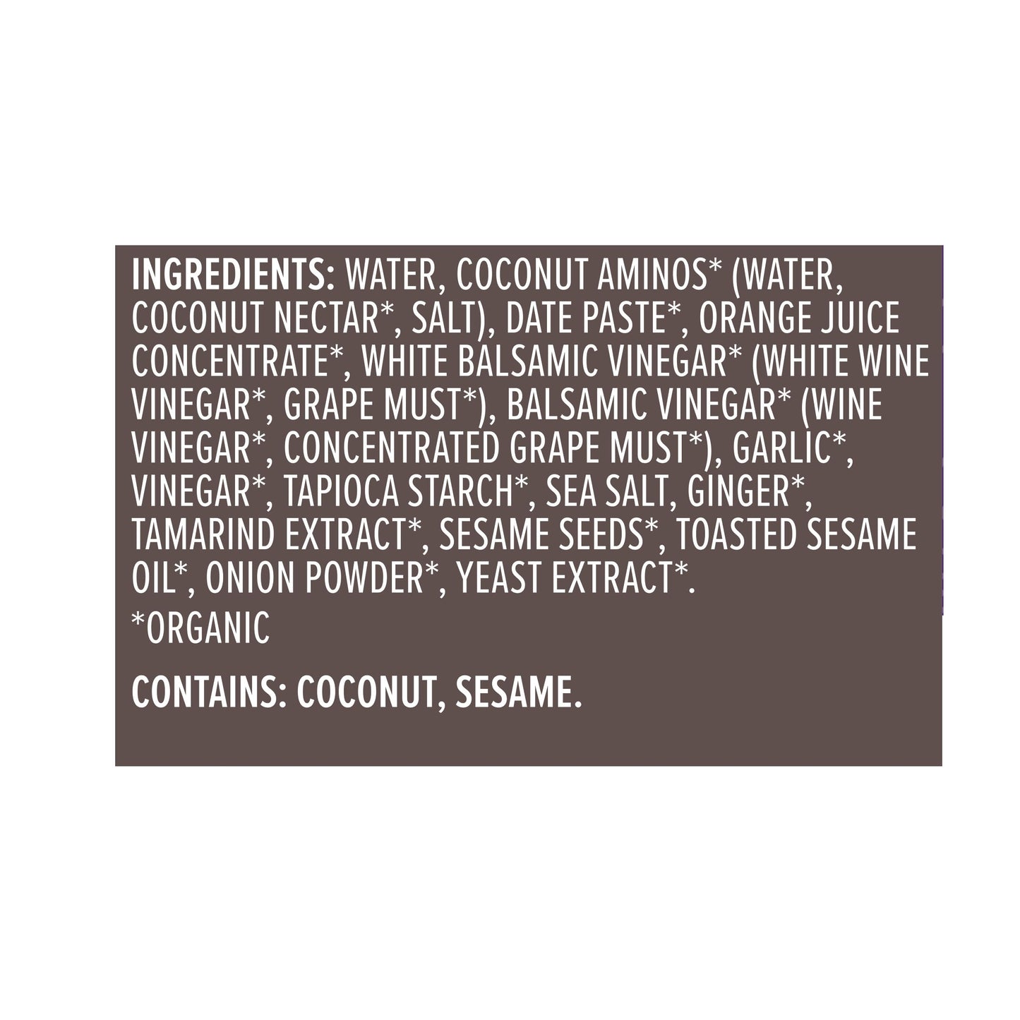 Primal Kitchen Organic No Soy Teriyaki Sauce & Marinade, 8.5 OZ