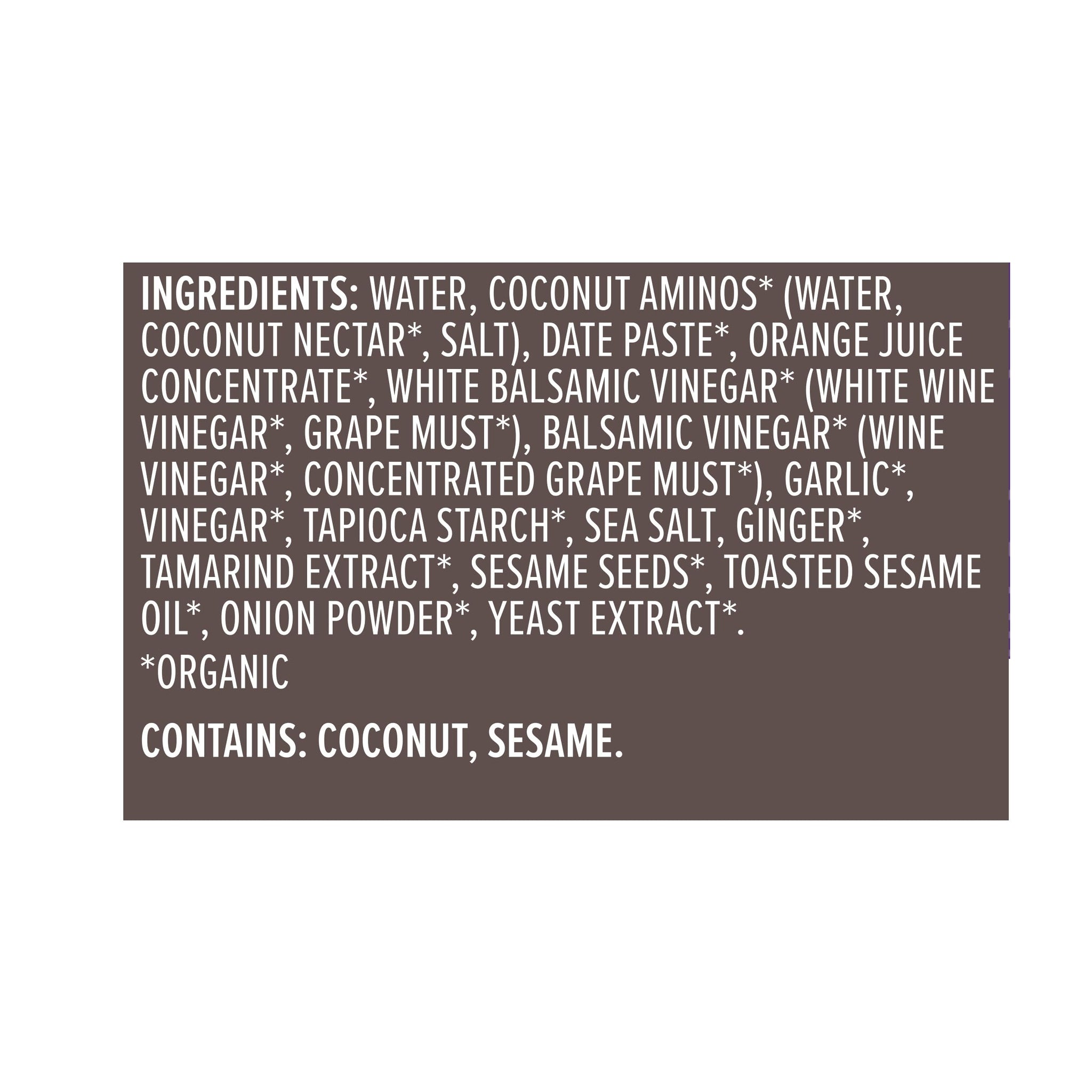 Primal Kitchen Organic No Soy Teriyaki Sauce & Marinade, 8.5 OZ