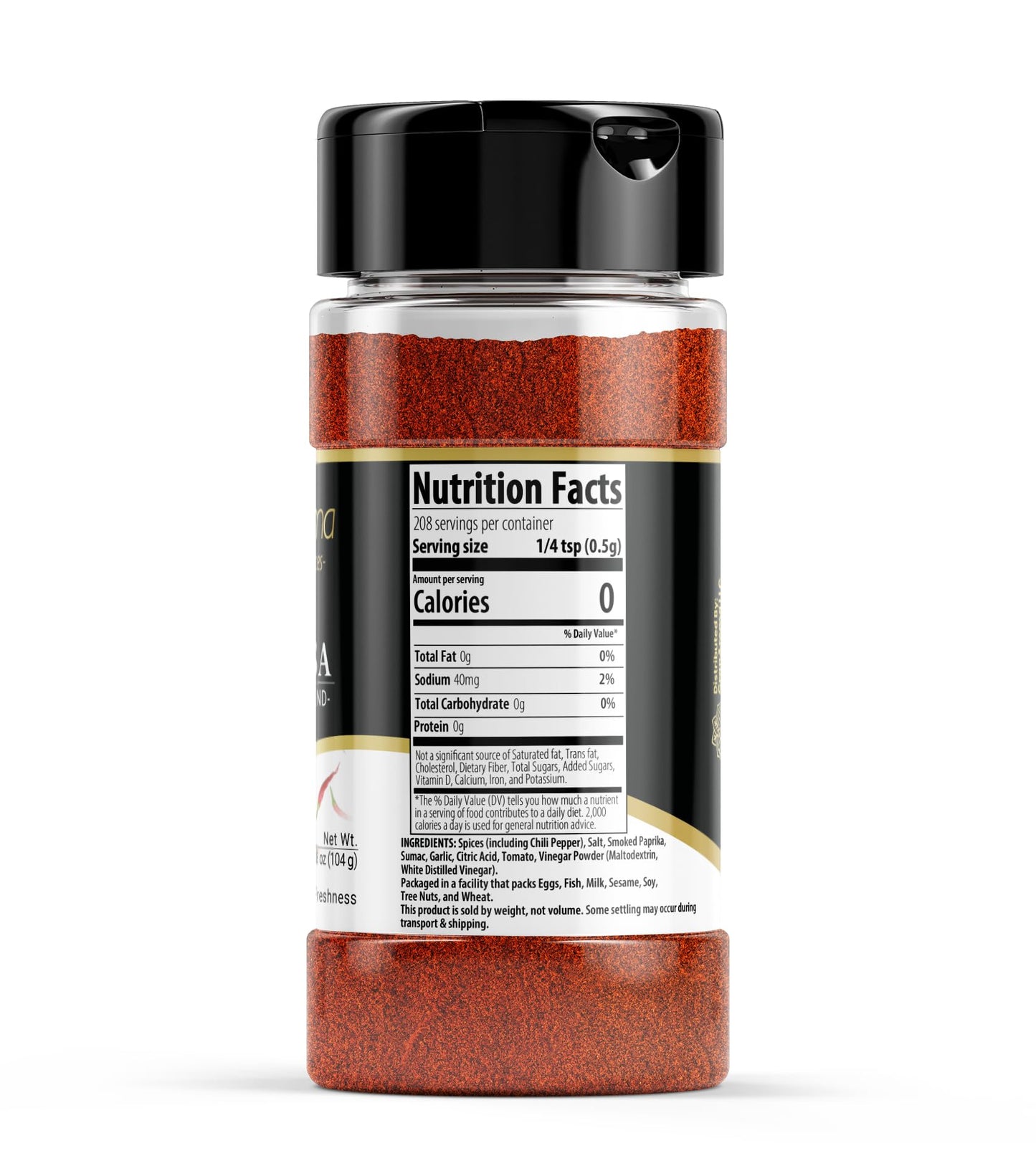 GranAroma Harissa Seasoning Blend, North African Cuisine, Bold & Tangy, Dry Rubs & Roasted Meat (3.68 Ounce)