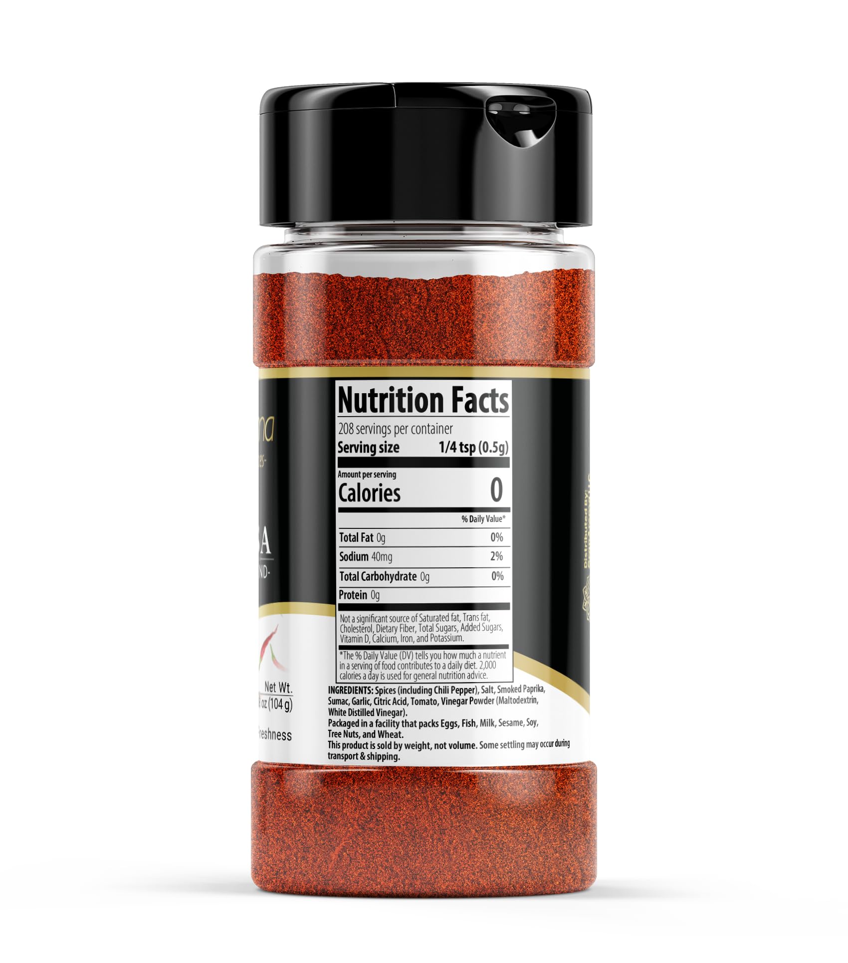 GranAroma Harissa Seasoning Blend, North African Cuisine, Bold & Tangy, Dry Rubs & Roasted Meat (3.68 Ounce)