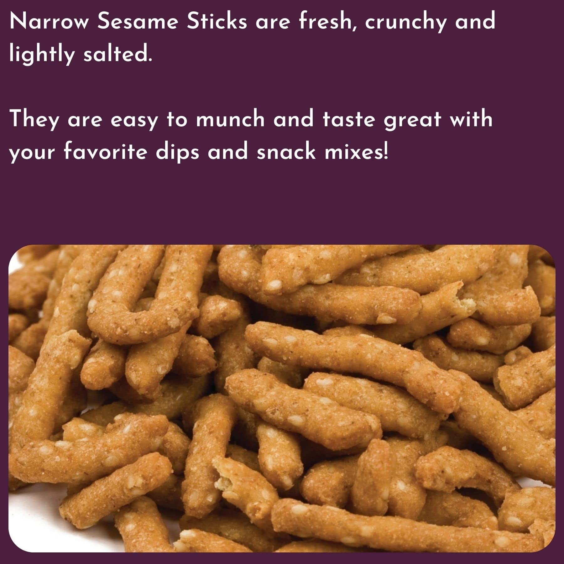 WinCrest Bulk Sesame Sticks (Original) - 5 Lb Case