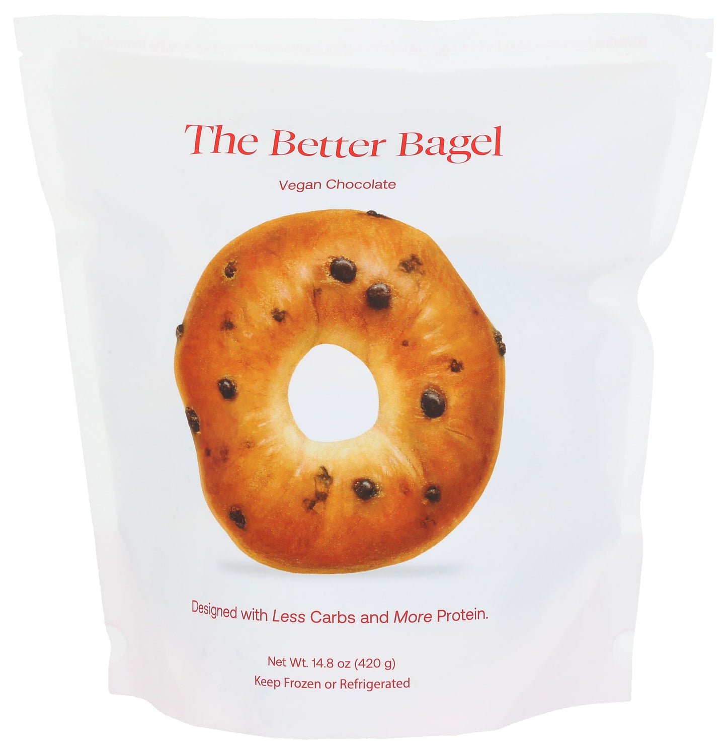 BetterBrand Chocolate Chip Bagels, 14.8 OZ