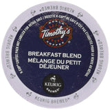 Timothy's Breakfast Blend Coffee, K-Cup Portion Pack for Keurig Brewers (24 Count)