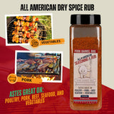 Pork Barrel BBQ All-Purpose BBQ Seasoning & Rub | Sugar-Free, Gluten-Free, MSG-Free | All American BBQ Seasoning for Chicken, Beef & Pork - 22oz Jar