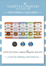 Simply Cornish Clotted Cream Shortbread 200 g (Pack of 6)