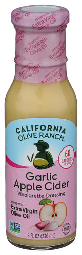 California Olive Ranch Garlic Apple Cider Vinaigrette Dressing, 10 oz