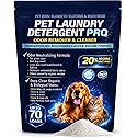 Pet Laundry Detergent Pro Enzyme Odor Remover - Deep Clean of Stubborn Stains - Urine (Dog, Cat, Puppy Accidents), Feces & Vomit, Saliva & Drool