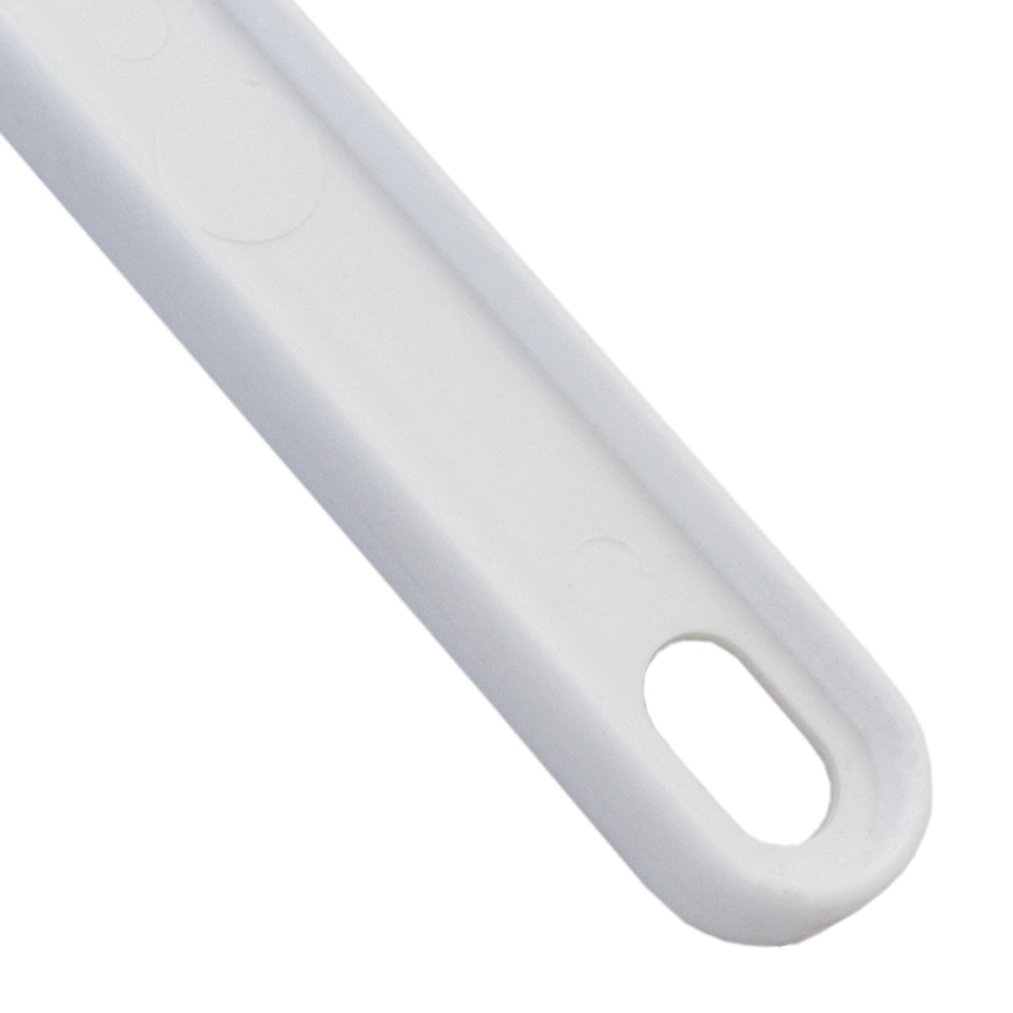 Rehabilitation Advantage Long Handle Bath Sponge - 18" Extra Long Handle, 5" x 2” Soft Yellow Sponge | Personal Hygiene & Mobility Aid for Seniors
