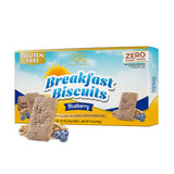 ChocZero Blueberry Breakfast Biscuits, Sugar Free Breakfast Cookies, Gluten Free, No Sugar Alcohols, Keto, High Fiber, 30 Cookies