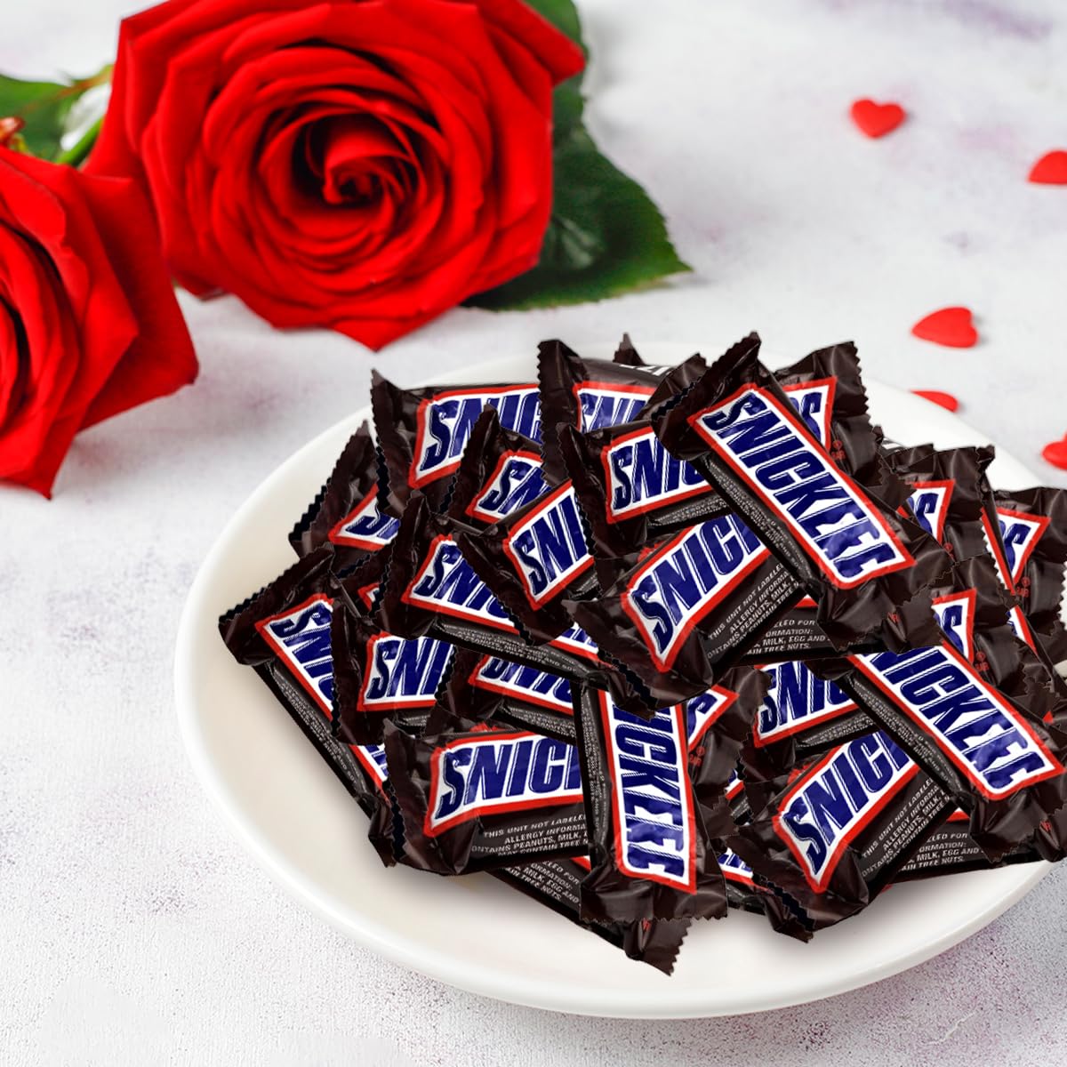 Candy Bars - Bag of Fun Size Individually Wrapped Bars - Bulk Candy, Valentine's Day, Birthday Party Favors (5 LBS)