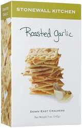 Stonewall Kitchen Roasted Garlic Crackers, 5 Ounces