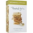 Stonewall Kitchen Roasted Garlic Crackers, 5 Ounces