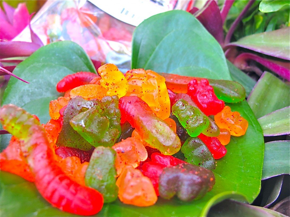 Lot of 2 Li Hing Gummi Mix 10oz Aloha Gourmet Hawaii Local Snacks 2/10oz