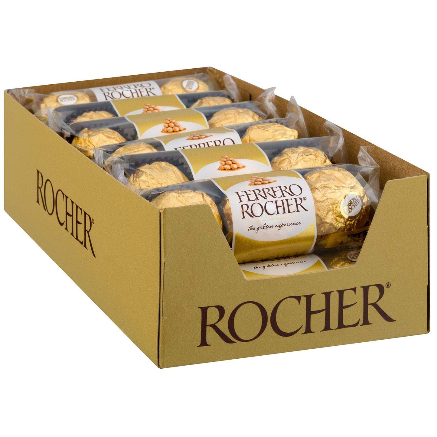 Ferrero Rocher Hazelnut Chocolate, 1.3 Ounce