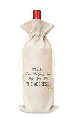 Realtor Gift Wine Bag?1 Pc?, Realtor Gift,Realtor Gift Ideas, Closing Gift, Closing Gift Real Estate, Real Estate Closing Gift, Thank you Gift Ideas
