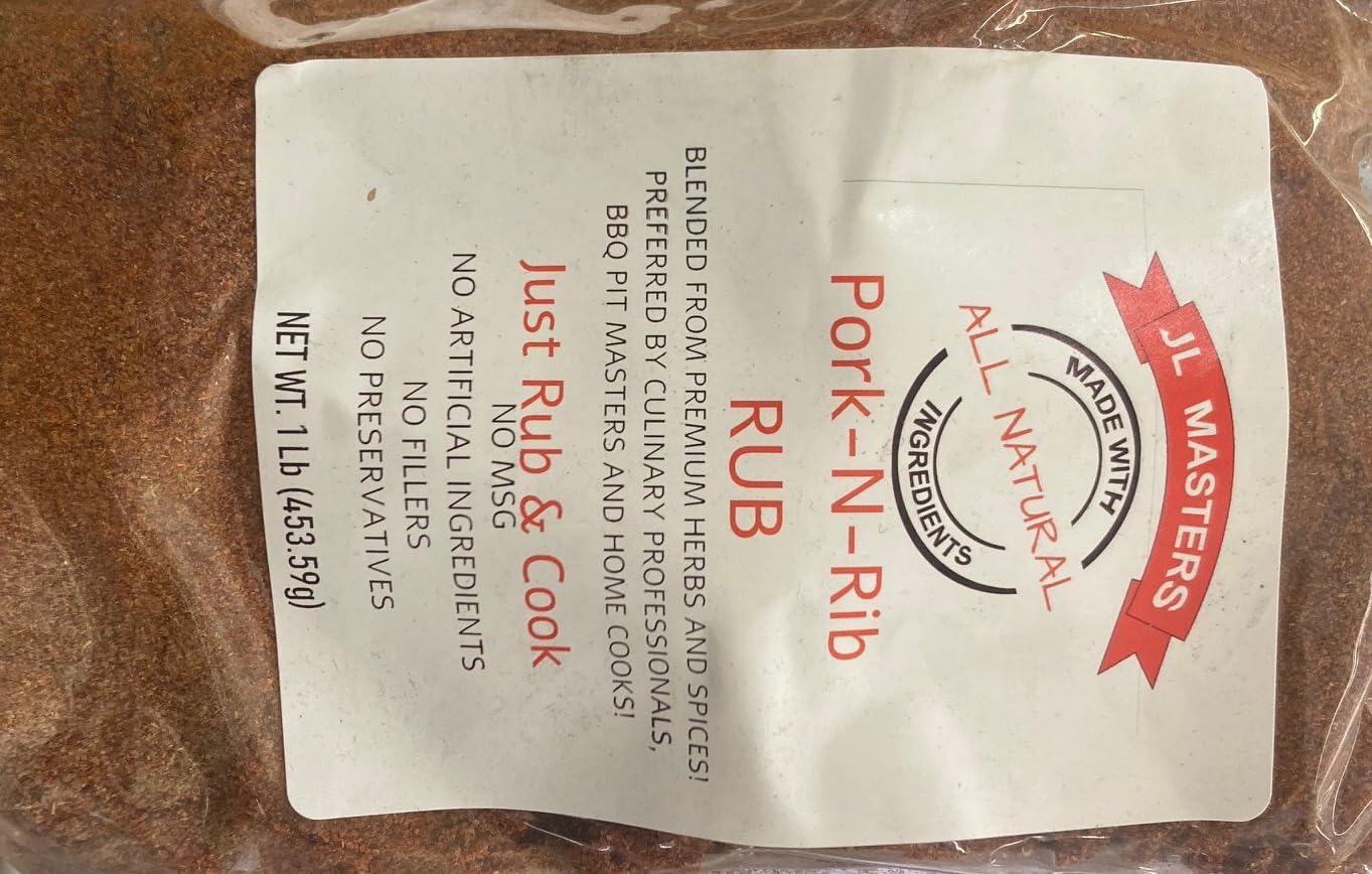 JL Masters PORK & Rib Rub-1 Pound Package