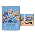 Gerber Animal Crackers, Snacks for Toddlers, Toddler Crackers, Vitamin E, Iron, Finger Foods, 4PK
