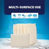 6 Scrub Sponges Kitchen by SCRUBIT, Multi-Purpose Scouring Pads, Non-Scratch Cleaning Sponges for Dishes, Pots & Non-Stick Cookware - Long Lasting