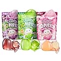 Peelable Crystal Fruit Gummy Candy - 4d 50% Real Juice Content Fudge Candies, Individually Wrapped Assorted Flavors Chewy Gummies Fun Soft Sweets