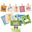 SEIBER Swedish Dishcloths for Kitchen Reusable,10 Pack Washable Dish Rags,Super Absorbent Reusable Towels Washable, Non-Scratch Cellulose Sponge