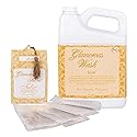 Elanze Designs Tyler Candle ICON - Glam Wash - 64 Ounce Liquid Laundry Detergent and Scented Sachet Bundle