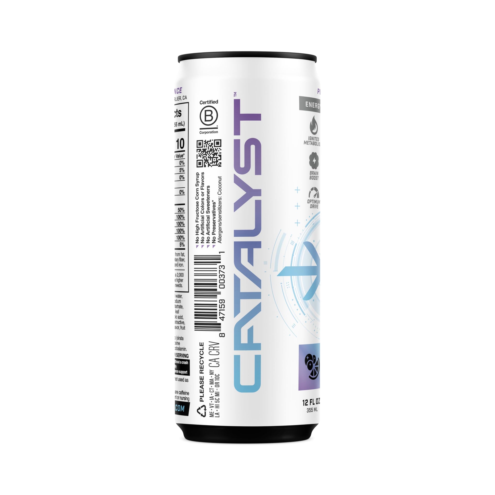 CATALYST | Superberry Energy Drink, 12 FL OZ, 12 Pack