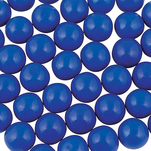 Fun Express Large 1 Inch Gumballs, Shimmer and Solid Colors for Gumball Machines, Weddings, Receptions, Birthday Parties and Candy Buffet Tables