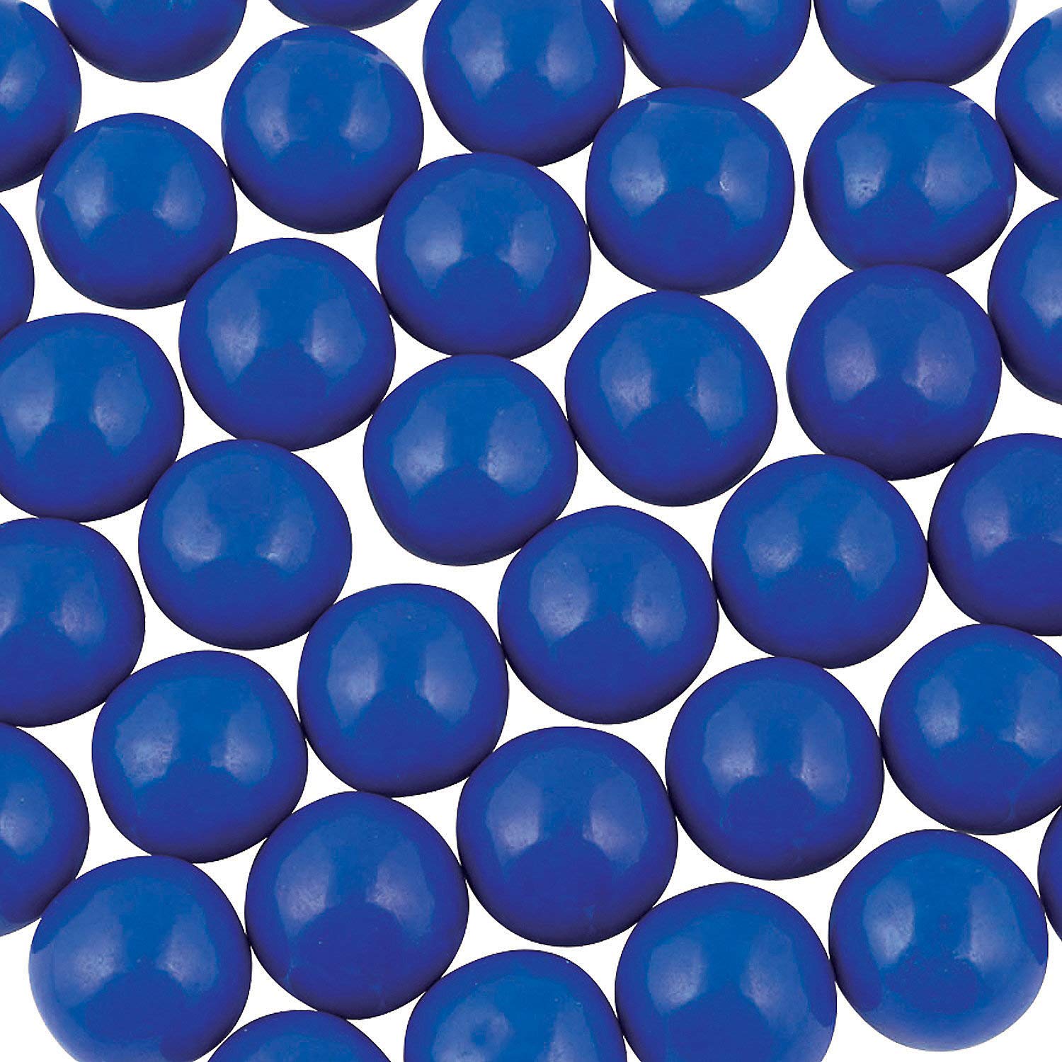 Fun Express Large 1 Inch Gumballs, Shimmer and Solid Colors for Gumball Machines, Weddings, Receptions, Birthday Parties and Candy Buffet Tables