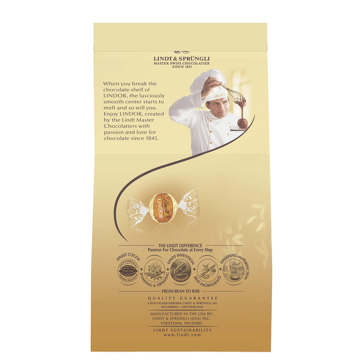 Lindt Lindor Dulce de Leche Milk Chocolate Truffles - 5.1 oz