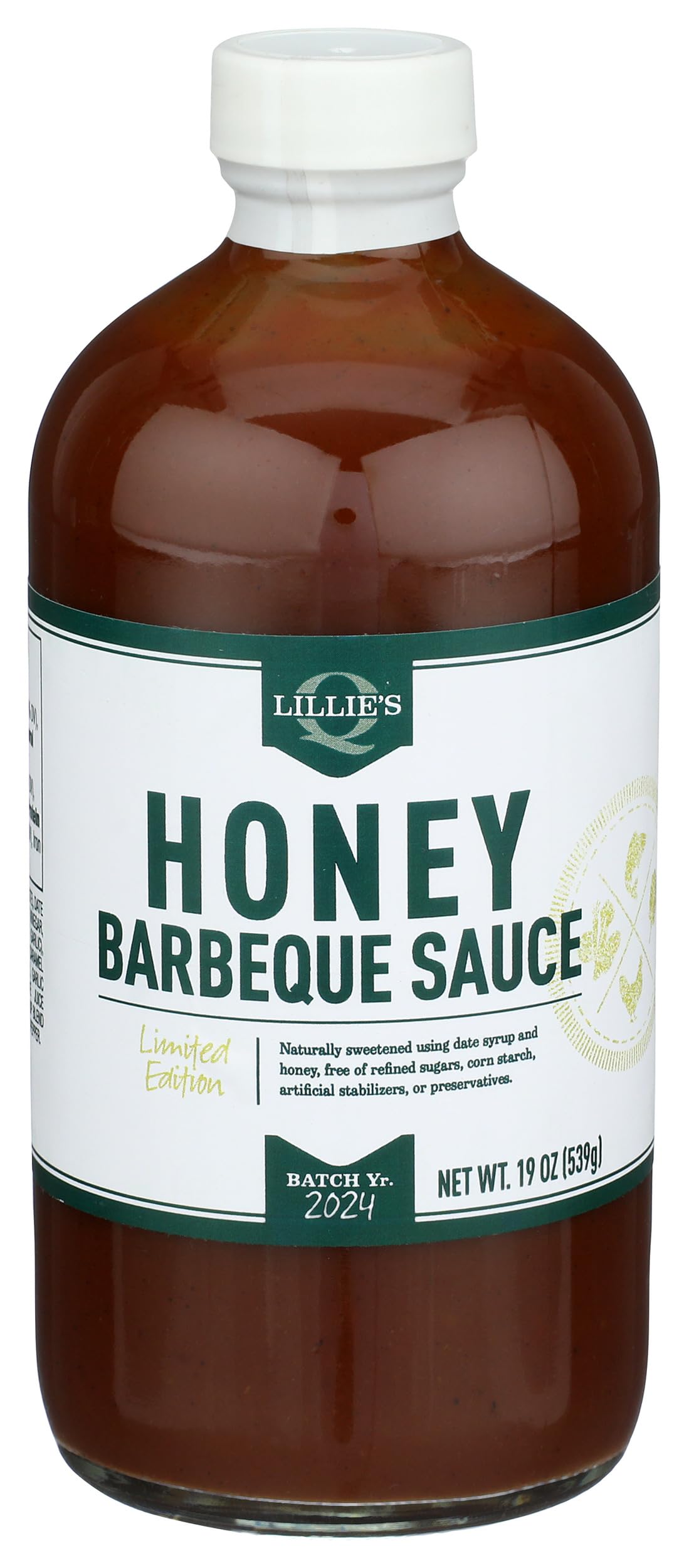 Lillies Q Honey Barbeque Sauce, 19 OZ