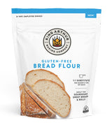 King Arthur Gluten-Free Bread Flour, 1:1 Replacement for Yeasted Recipes, 2 lb (Pack of 1) - Premium GF Flour for Artisan Boules, Bagels, Cinnamon