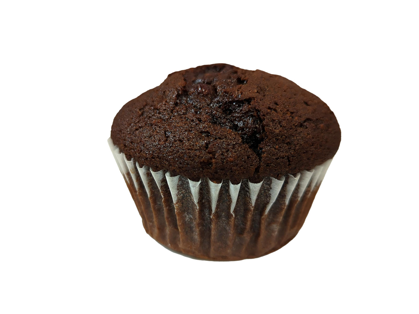 Muffin Town Double Chocolate Chip Muffins - 12 Individually Wrapped | 3.6 oz | Real Cocoa + Chocolate Chips | Freeze & Thaw Soft in 5 Min | Nut-Free