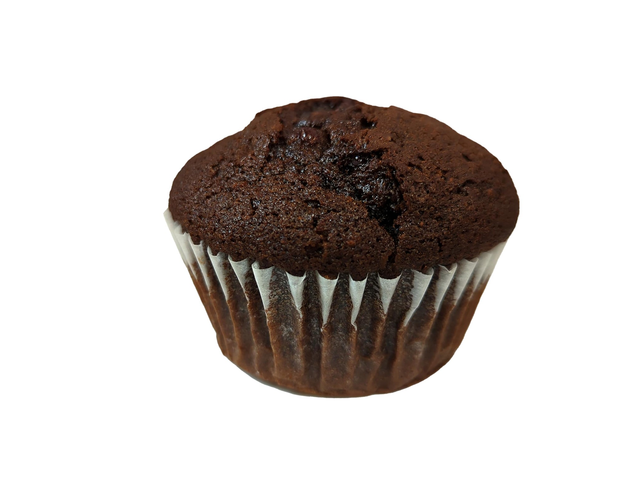 Muffin Town Double Chocolate Chip Muffins - 12 Individually Wrapped | 3.6 oz | Real Cocoa + Chocolate Chips | Freeze & Thaw Soft in 5 Min | Nut-Free