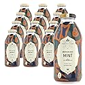 Harney & Sons Yerba Mate with Mint, 16 ounces - Natural Caffeine Boost, Clean Energy Drink, with Yaupon and Guayusa Holly, Ready-to-Drink Beverage (12