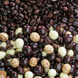 Dilettante Espresso Blend Espresso Beans In Semisweet, Milk and White Chocolate, 5 Pound