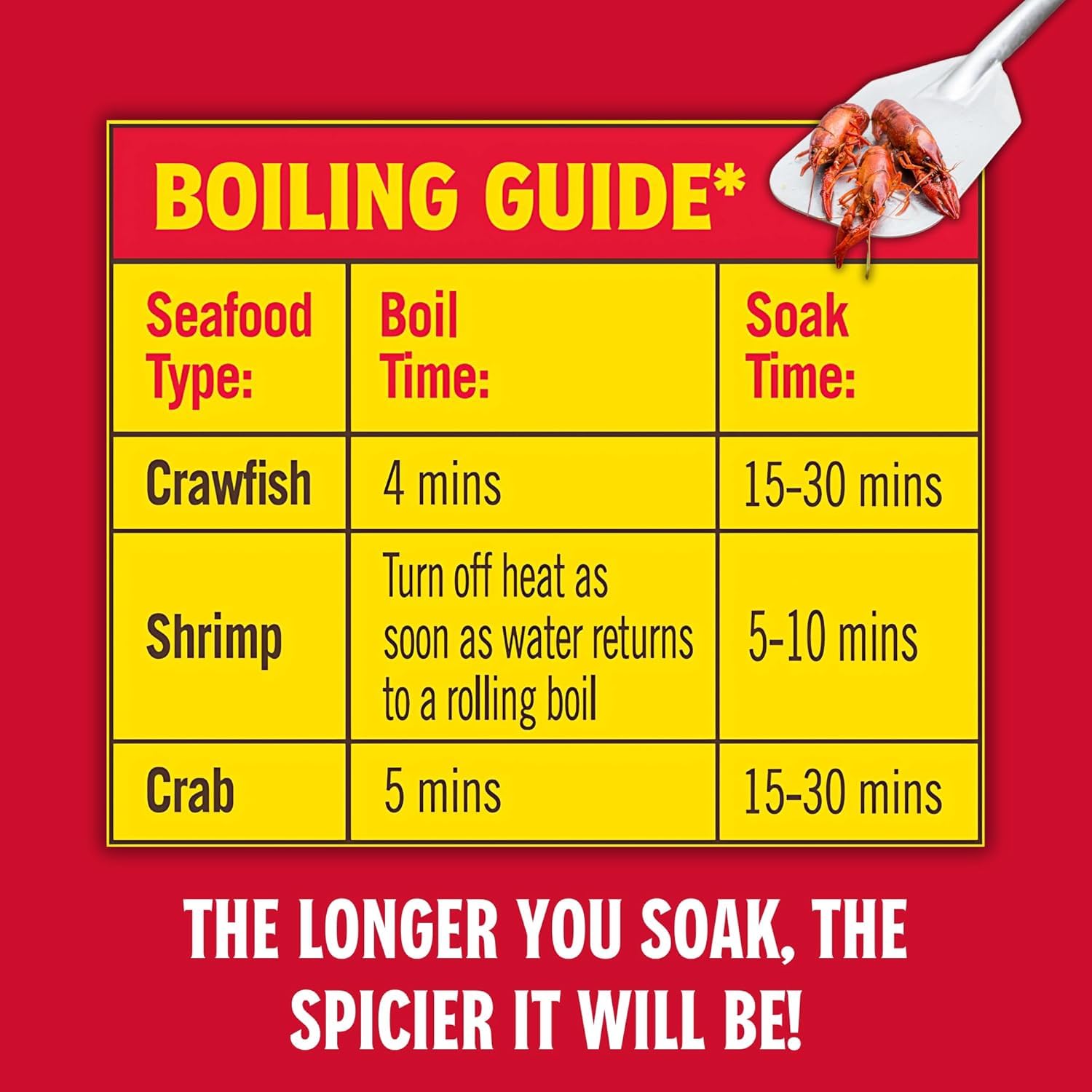 Louisiana Fish Fry Products Crawfish, Shrimp & Crab Boil Seasoning - Spicy & Delicious Seafood Powder Complete Seasoning - Low Salt Cajun Seasoning