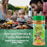Chef Morgan’s Kitchen Chicken Seasoning - 8oz All-Natural Herbs & Spices Shaker - Gluten-Free, No MSG Gourmet Dry Rub for Rotisserie, Grilled & Baked