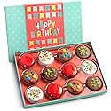 A Gift Inside Birthday Deluxe Chocolate Covered Sandwich Cookies Gift Box