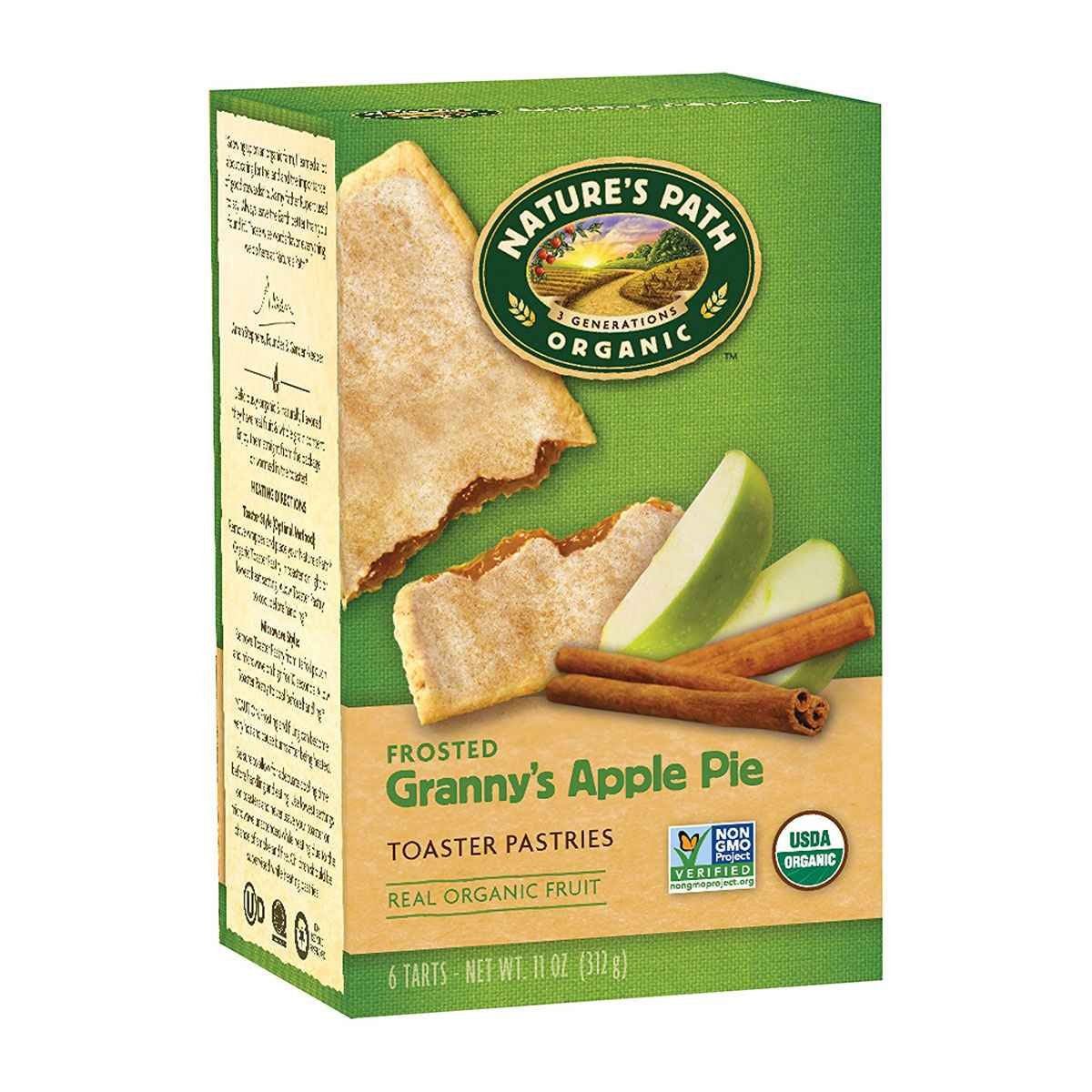 Natures Path Frosted Apple Cinnamon Toaster Pastry (12x11 Oz)